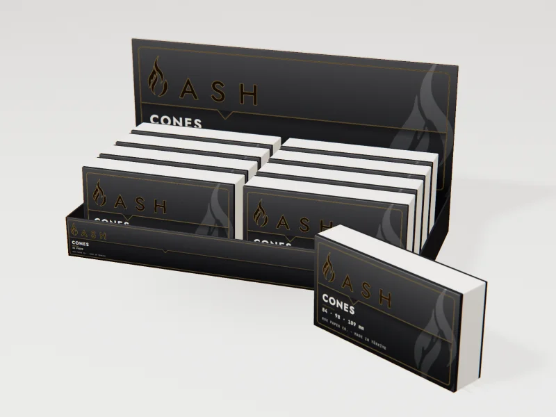 ASH Cones · With display box