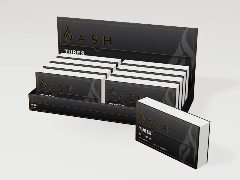 ASH Tubes · With display box